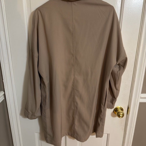 Max Studio Tan Trench Coat for Women - Picture 2 of 3